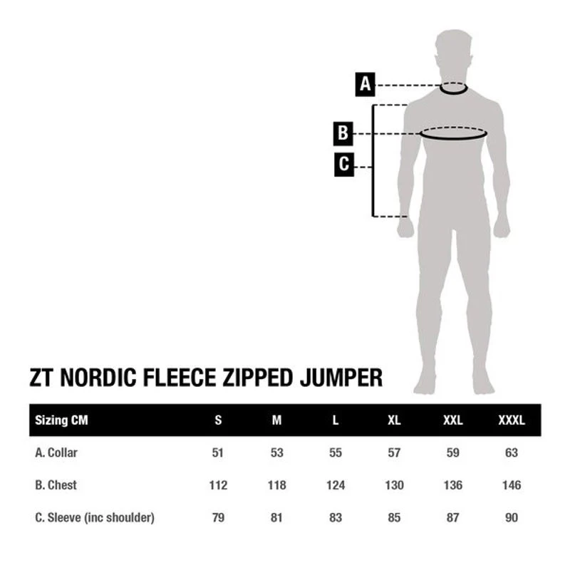 Nash Zero Tolerance Nordic Fleece Zipped Jumpers